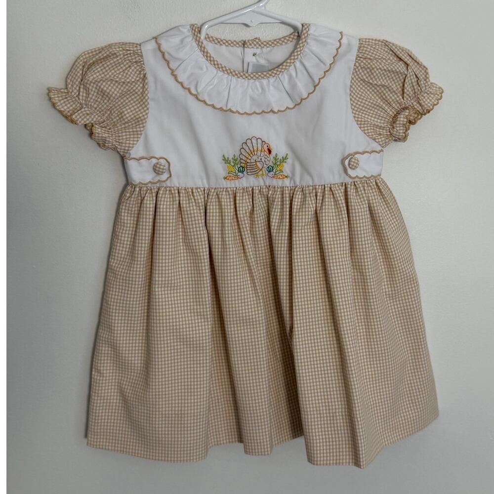 The‎ Proper Peony Gingham Mayflower Dress NWT $98 Size 2T